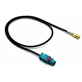 Fakra DAB male to DAB SMB female antenna adapter cable (50cm) Fakra DAB male to DAB SMB female antenna adapter cable (50cm)