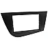 Seat Leon (2005-2012) Double DIN Car Stereo Fascia Adapter Panel (MATT BLACK)