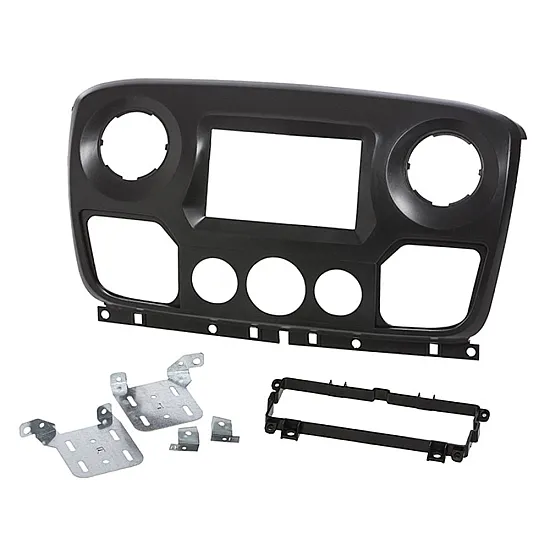 Vauxhall / Opel Movano (2010-2019) Double DIN Car Stereo Fascia Adapter Panel