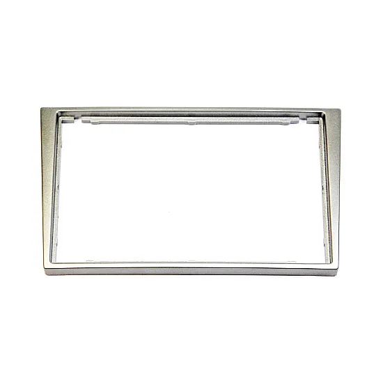 Vauxhall / Opel Double DIN Car Stereo Fascia Adapter Panel (MATT SILVER) Vauxhall / Opel Double DIN Car Stereo Fascia Adapter Panel (MATT SILVER)