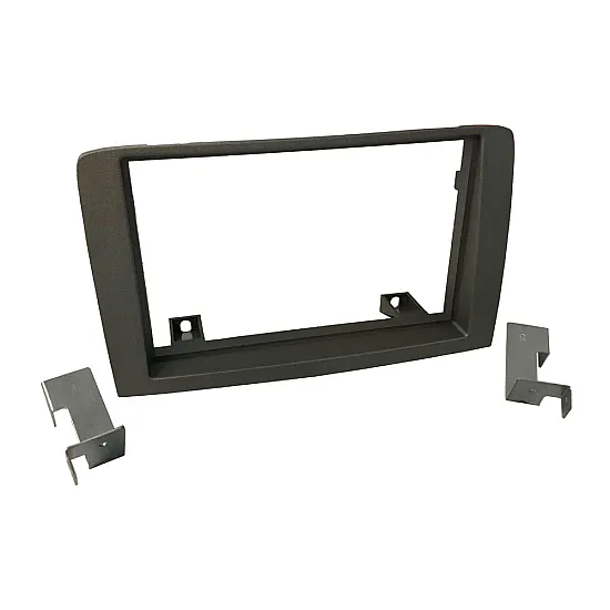 Fiat Idea (2004-2007) Double DIN Car Stereo Fascia Adapter Panel (DARK GREY)