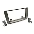 Fiat Idea (2004-2007) Double DIN Car Stereo Fascia Adapter Panel (DARK SILVER)