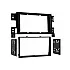 Suzuki Grand Vitara (2005-2015) Double DIN Car Stereo Fascia Adapter