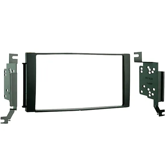 Hyundai Santa Fe (2006-2012) Double DIN Car Stereo Fascia Adaptor Panel (MATT BLACK)