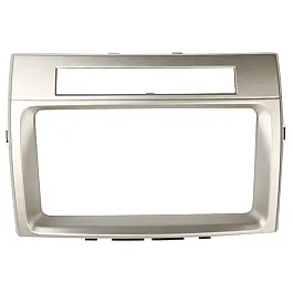 Toyota Corolla Verso (2004-2009) Double DIN Car Stereo Fascia Adapter Panel (SILVER)