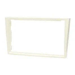 Vauxhall / Opel Double DIN Car Stereo Fascia Panel Adapter (PEARL WHITE)