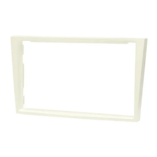 Vauxhall / Opel Double DIN Car Stereo Fascia Panel Adapter (PEARL WHITE)
