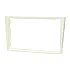 Vauxhall / Opel Double DIN Car Stereo Fascia Panel Adapter (PEARL WHITE)