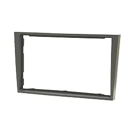 Vauxhall / Opel Double DIN Car Stereo Fascia Panel Adapter (MATT CHARCOAL)