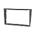 Vauxhall / Opel Double DIN Car Stereo Fascia Panel Adapter (MATT CHARCOAL)