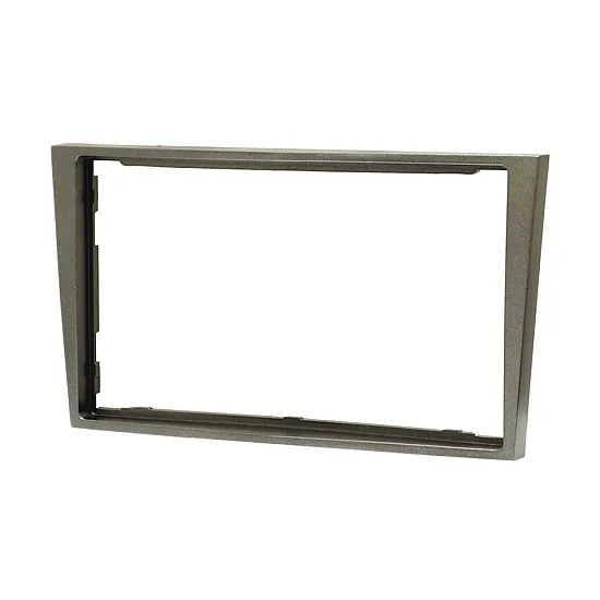 Vauxhall / Opel Double DIN Car Stereo Fascia Panel Adapter (METALLIC DARK GREY)