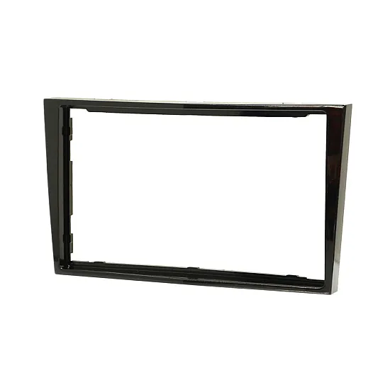 Vauxhall / Opel Double DIN Car Stereo Fascia Panel Adapter (PIANO BLACK)