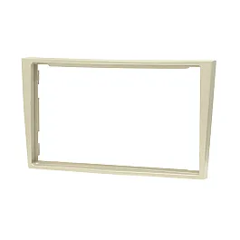 Vauxhall / Opel Double DIN Car Stereo Fascia Adapter (CHAMPAGNE BEIGE)