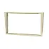 Vauxhall / Opel Double DIN Car Stereo Fascia Adapter (CHAMPAGNE BEIGE)