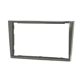 Vauxhall / Opel Double DIN Car Stereo Fascia Panel Adapter (GLOSS DARK GREY)
