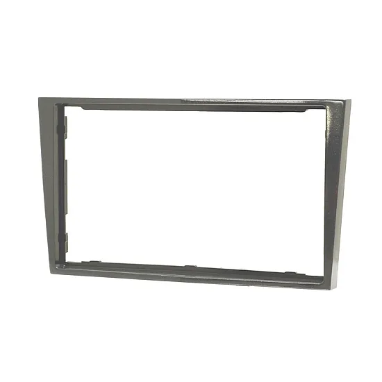 Vauxhall / Opel Double DIN Car Stereo Fascia Panel Adapter (GLOSS DARK GREY)