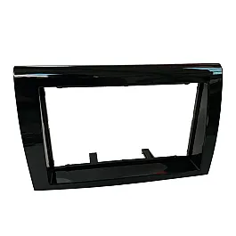 Fiat Bravo (2007-2014) Double DIN Car Stereo Fascia Adaptor Plate (GLOSS BLACK)