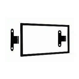 Nissan Double DIN Car Stereo Fascia Adaptor Panel Finishing Trim (MATT BLACK)