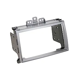 Hyundai i20 (2008-2012) Double DIN Car Stereo Fascia Adapter Panel (SILVER)