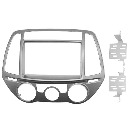 Hyundai i20 (2012-2014) MANUAL AIR CON CONTROLS Double DIN Fascia Adapter