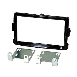 Vauxhall / Opel Movano (2010 - 2019) Double DIN Fascia Adapter Kit (GLOSS BLACK)