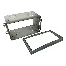 Kia Sportage (2008-2010) Double DIN Car Stereo Fascia Cage Kit (SILVER) Kia Sportage (2008-2010) Double DIN Car Stereo Fascia Cage Kit (SILVER)