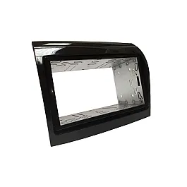 Fiat Ducato (2006-2014) Double DIN Fascia Adaptor Panel Cage Kit Gloss Black