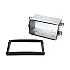 Ssangyong Rexton (2003-2013) Double DIN Car Stereo Fascia Adapter Cage Kit