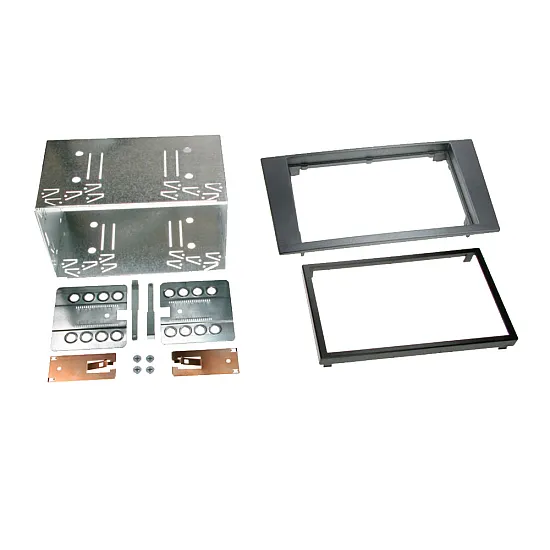 Ford Mondeo (2003-2007) STRAIGHT FIT Double DIN Car Stereo Fascia Cage Kit (ANTHRACITE) Ford Mondeo (2003-2007) STRAIGHT FIT Double DIN Car Stereo Fascia Cage Kit (ANTHRACITE)