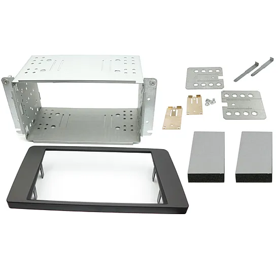 MAN TGX (2007-2012) Double DIN Car Stereo Fascia Adapter Cage Kit