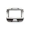 Kia Sportage (2010-2015) Double DIN Car Stereo Fascia Adapter (METALLIC SILVER)