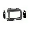 Kia Sportage (2010-2015) Double DIN Car Stereo Fascia Adapter (METALLIC SILVER)