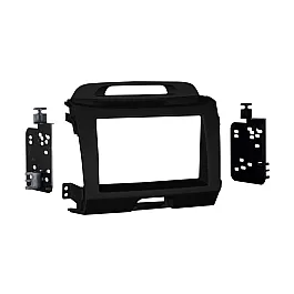Kia Sportage (2010-2015) Double DIN Car Stereo Fascia Adapter (DARK GREY)