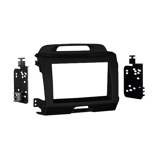 Kia Sportage (2010-2015) Double DIN Car Stereo Fascia Adapter (DARK GREY)