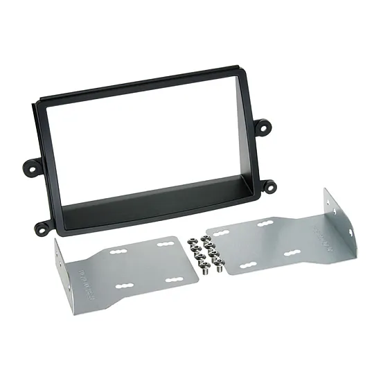 Mitsubishi L200 (2006-2015) Double DIN Car Stereo Fascia Adapter Panel (WITHOUT DISPLAY)