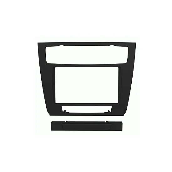 BMW 1 Series (2004-2010) Double DIN Car Stereo Fascia Adapter Panel (AUTO AIR CON)