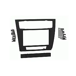 BMW 1 Series (2004-2010) Double DIN Car Stereo Fascia Adapter Panel (AUTO AIR CON)