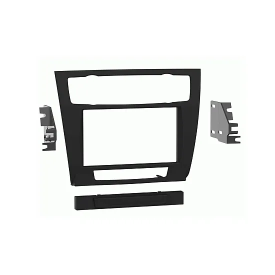 BMW 1 Series (2004-2010) Double DIN Car Stereo Fascia Adapter Panel (AUTO AIR CON)