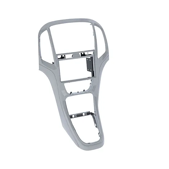 Holden Astra (2015-2016) Double DIN Car Stereo Fascia Adapter Panel Platinum Silver