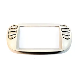 Fiat 500, 500C (2008-2015) Double DIN Car Stereo Fascia Cage Kit (PEARL WHITE)