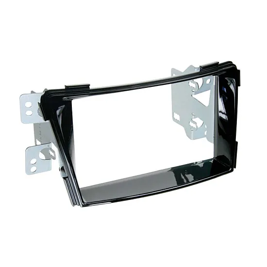 Hyundai i40 (2011 Onwards) Double DIN Fascia Adapter (WITHOUT OEM NAVIGATION) GLOSS BLACK