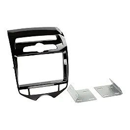 Hyundai ix20 (2010 Onwards) AUTOMATIC AIR CON Double DIN Fascia Adapter (PIANO BLACK)
