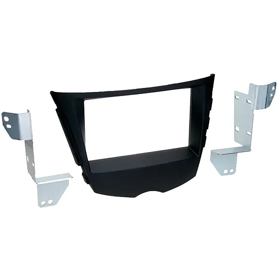 Hyundai Veloster (2012-2018) MANUAL AIR CON Double DIN Car Stereo Fascia Adapter