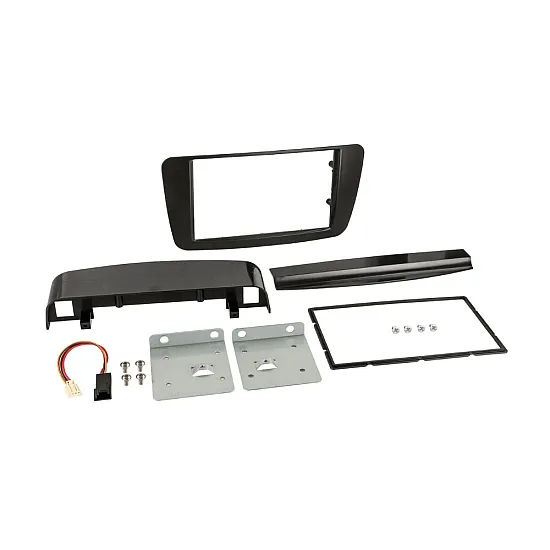 Mercedes A-Class, CLA, GLA Double DIN Car Stereo Fascia (with Switch Relocation)