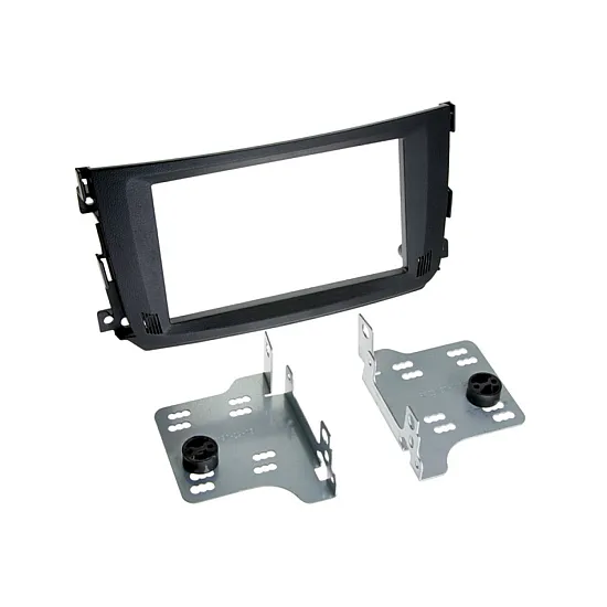 Smart For Two (2010-2014) Double DIN Car Stereo Fascia Adapter Panel Smart For Two (2010-2014) Double DIN Car Stereo Fascia Adapter Panel