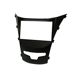 SsangYong Korando (2014-2019) Double DIN Fascia Adapter Panel (MATT BLACK)