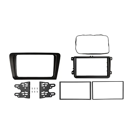 Skoda Octavia (2013-2019) Double DIN Car Stereo Fascia Adapter Panel