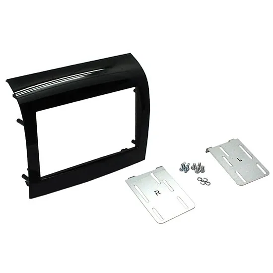 Vauxhall / Opel Movano (2022 Onwards) Double DIN Fascia Adaptor Panel (GLOSS BLACK) Vauxhall / Opel Movano (2022 Onwards) Double DIN Fascia Adaptor Panel (GLOSS BLACK)