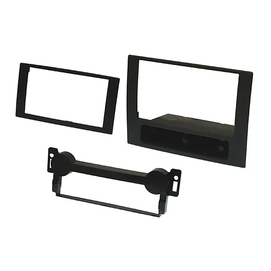 Jeep Compass, Patriot Double DIN Car Stereo Fascia Adapter Panel (MATT BLACK)