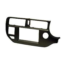 Kia Rio (2011-2017) Double DIN Car Stereo Fascia Adapter Panel (CHARCOAL BLACK)